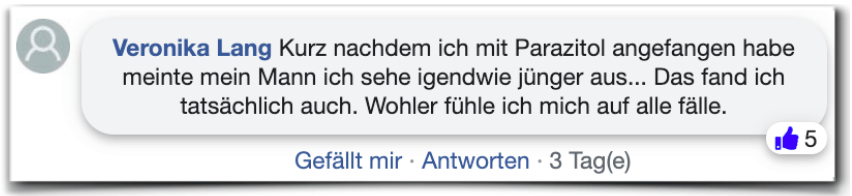 Parazitol Bewertungen Erfahrungsberichte facebook