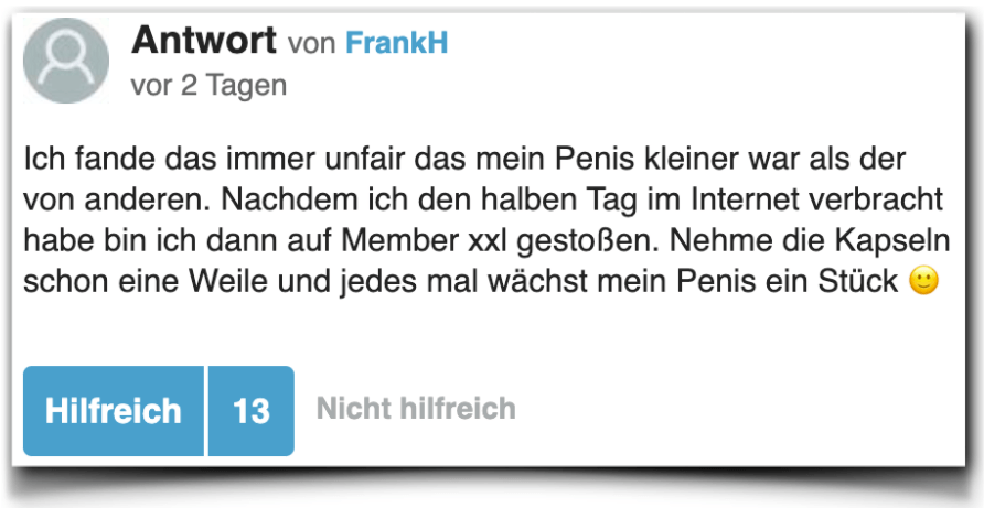 Member xxl Erfahrungsberichte Erfahungen gutefrage
