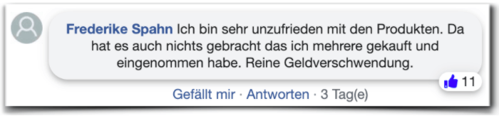 Slimjoy Erfahrungsberichte Kritik facebook
