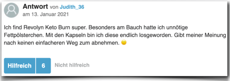 Revolyn Keto Burn Erfahrung Erfahrungen Erfahrungsbericht