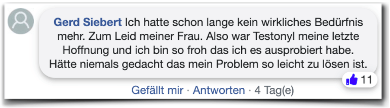 Testonyl Erfahrungsberichte Bewertung facebook