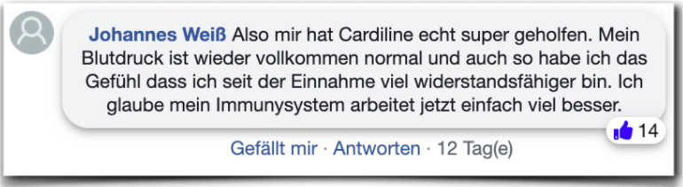 Cardiline Erfahrungen Bewertung Erfahrungsbericht Cardiline