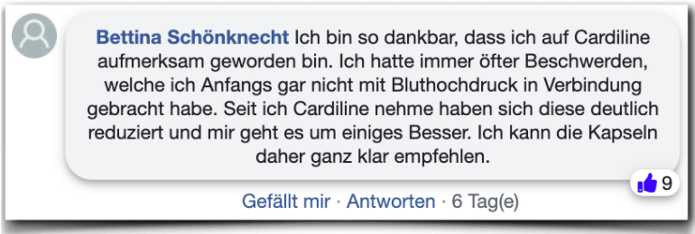Cardiline Erfahrungsbericht Bewertung Kritik Erfahrungen