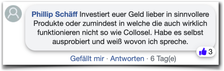 Collosel Bewertung Kritik