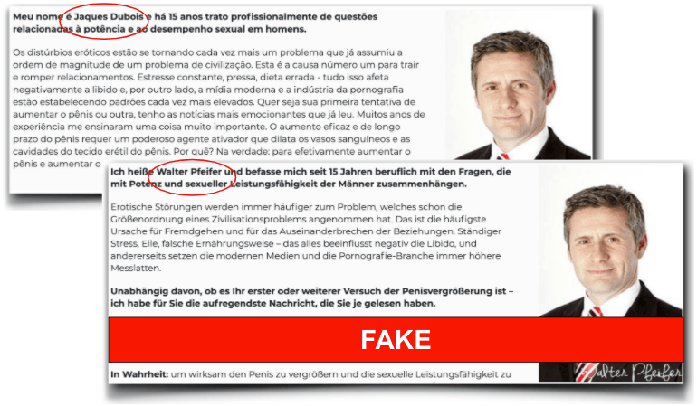 Collosel fake Experte
