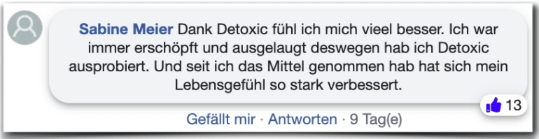 Detoxic Erfahrungsbericht Bewertung Kritik Erfahrungen