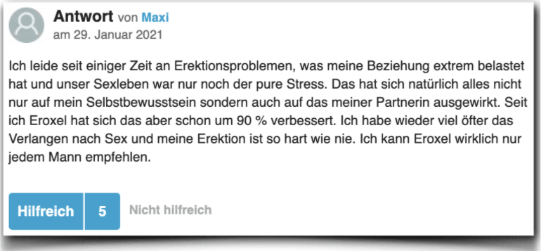 Eroxel Erfahrung Erfahrungen Erfahrungsbericht
