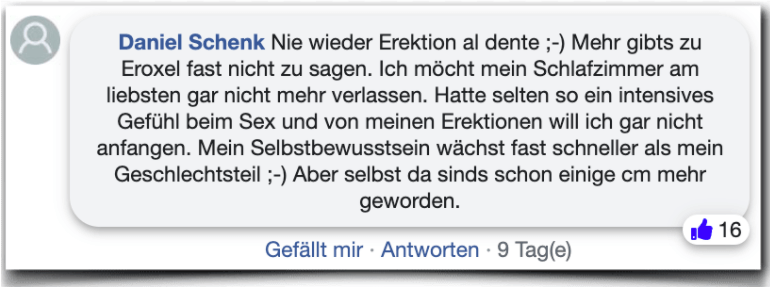 Eroxel Erfahrungen Erfahrungsbericht Bewertung Kritik
