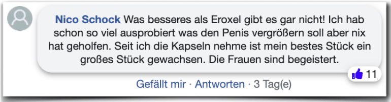 Eroxel Erfahrungsbericht Bewertung Kritik Eroxel