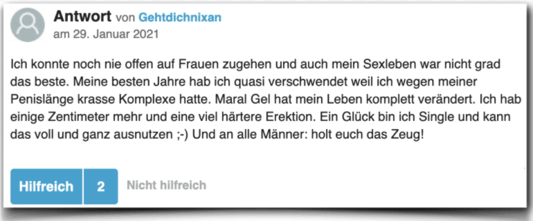 Maral Erfahrung Erfahrungen Erfahrungsbericht
