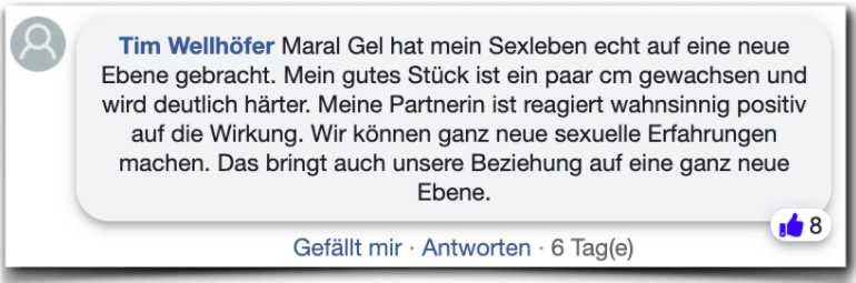 Maral Gel Erfahrungsbericht Bewertung Kritik Maral Gel