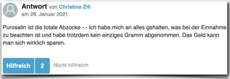 Purosalin Erfahrung Erfahrungen Erfahrungsbericht