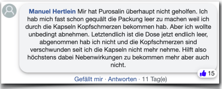Purosalin Erfahrungen Bewertung Kritik Purosalin
