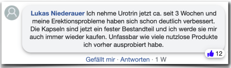 Urotrin Erfahrungsbericht Bewertung Kritik Urotrin