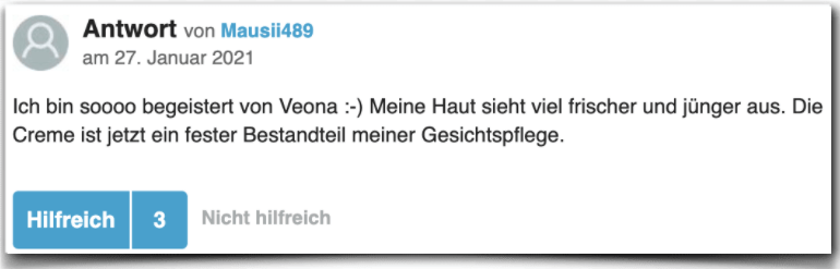 Veona Erfahrungen Bewertung Kritik Veona