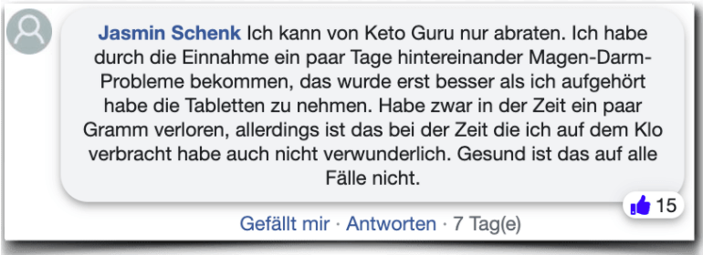 Keto Guru Erfahrungsbericht Bewertung Kritik Erfahrungen