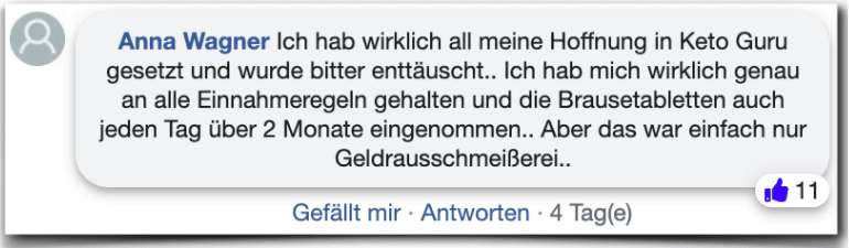 Keto Guru Erfahrungsbericht Bewertung Kritik Keto Guru