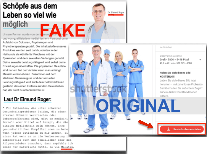 Maxatin Fake Arzt