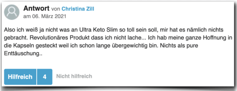 eilmeldung ultra keto slim erfahrungen testurteil 2021