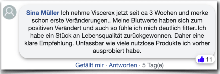 Viscerex Erfahrungsbericht Bewertung Kritik Viscerex