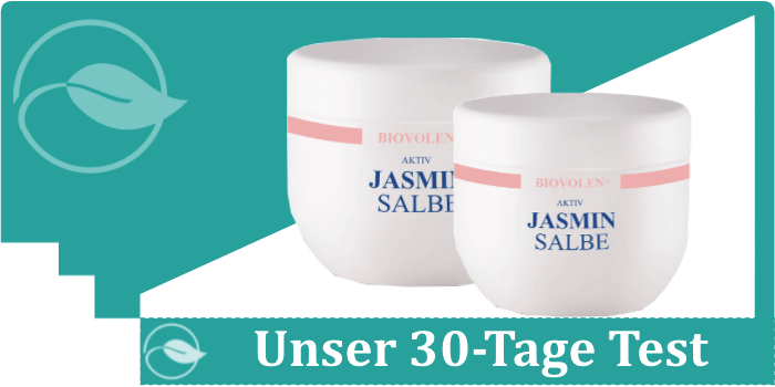 Biovolen Jasminsalbe Test