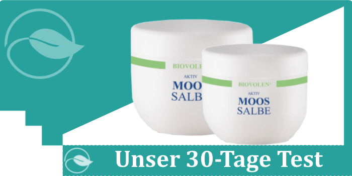 Biovolen Moossalbe Test