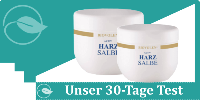 Biovolen Harzsalbe Test