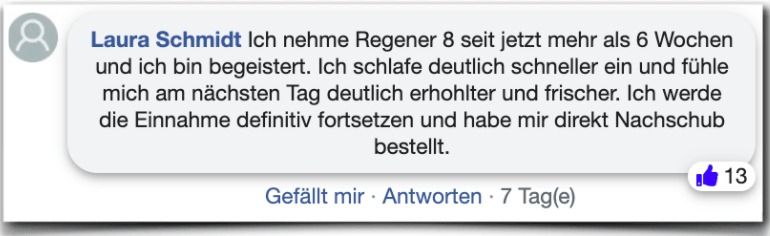Regener 8 Erfahrungsbericht Bewertung Erfahrung Erfahrungen Regener 8